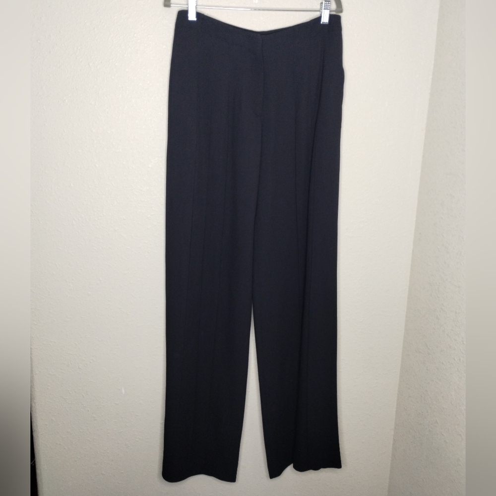 Derek Lam New York Black Pleated Front Trouser Pants Women's Size 4
